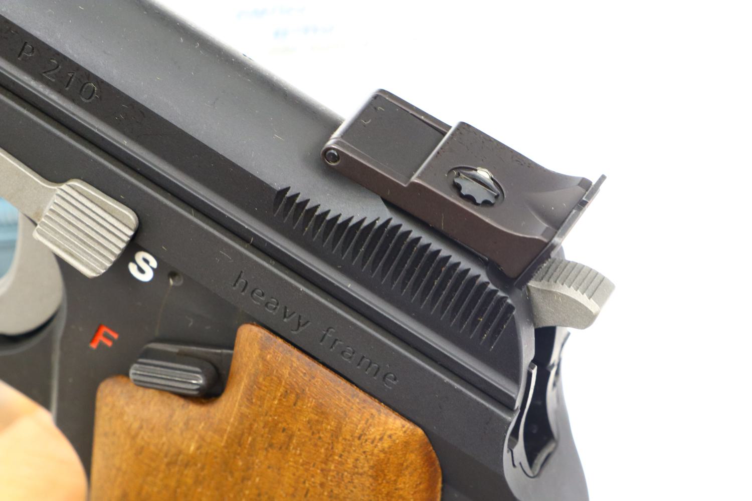 SIG P210-6, Heavy Frame, Swiss Pistol, Cased, P325231, FB01144 - Image 9