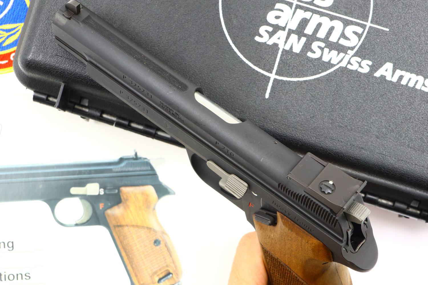 SIG P210-6, Heavy Frame, Swiss Pistol, Cased, P325231, FB01144 - Image 10