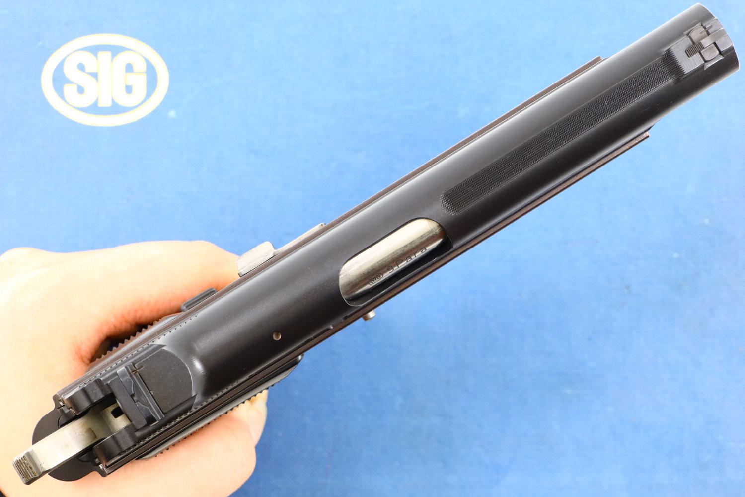 SIG, P210-6, Swiss Pistol, 9mmP, Boxed w/ Test Target, P93121, FB01019 - Image 7