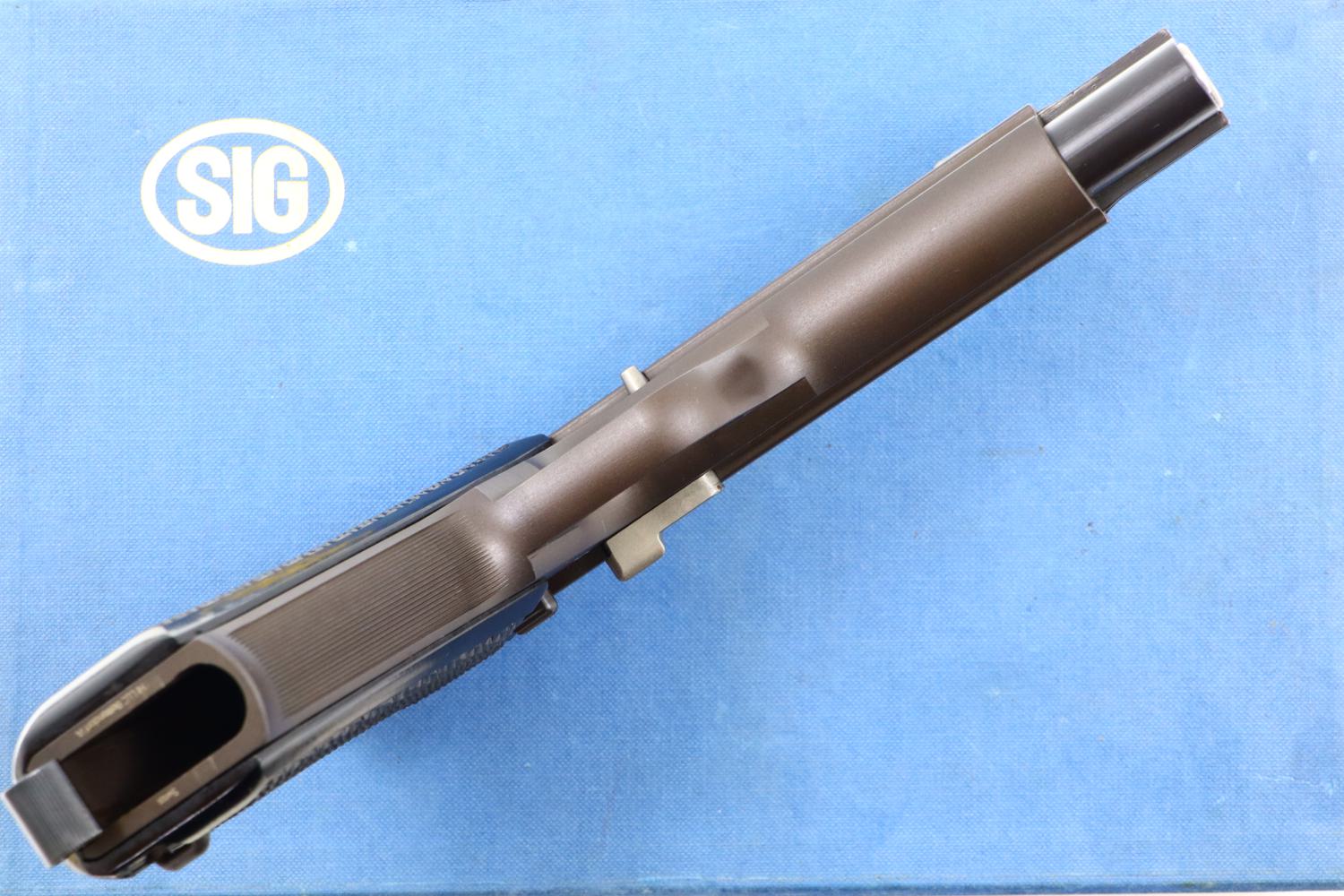 SIG, P210-6, Swiss Pistol, 9mmP, Boxed w/ Test Target, P93121, FB01019 - Image 8