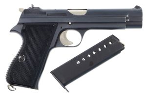 SIG P49 Swiss Military Pistol, Transitional, Bern Canton, A114773, FB01028