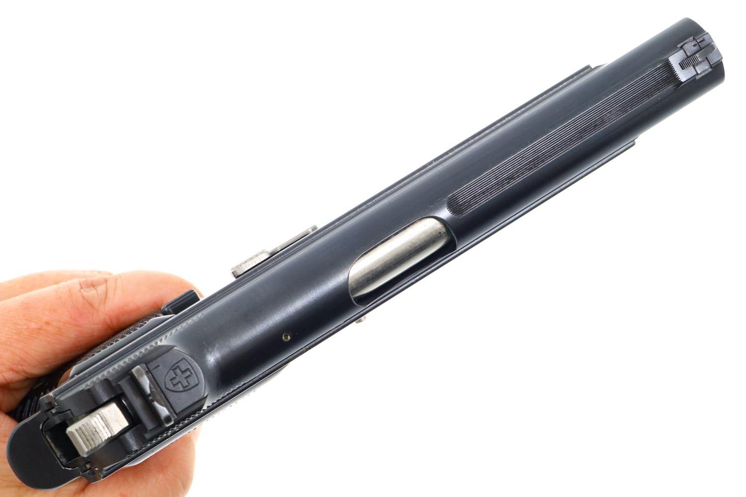 SIG P49 Swiss Military Pistol, Transitional, Bern Canton, A114773, FB01028 - Image 8