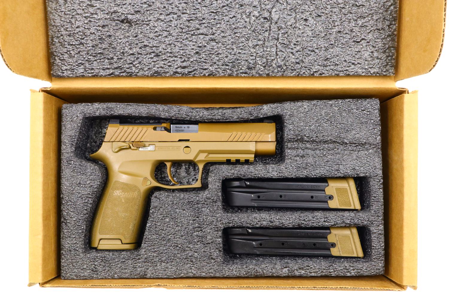 SIG SAUER M17, U.S. Military Surplus, Boxed as Issued, T003966, FB01118 -  Historic Investments