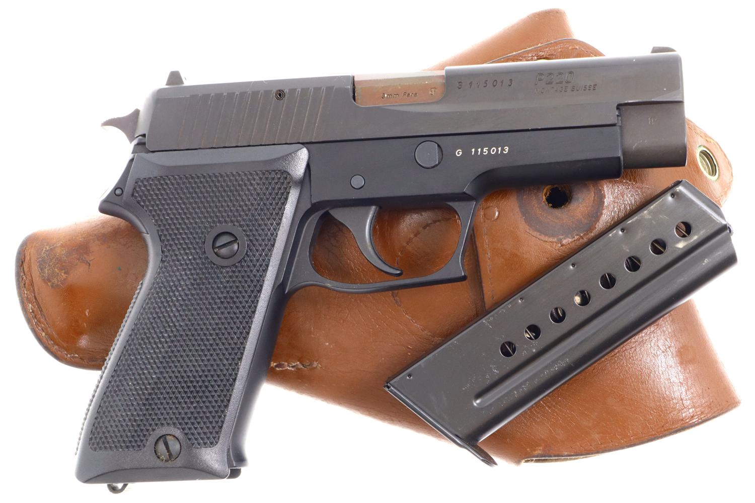 SIG Sauer, Early Production P220 Pistol, Swiss Assembled, G115013, FB01035