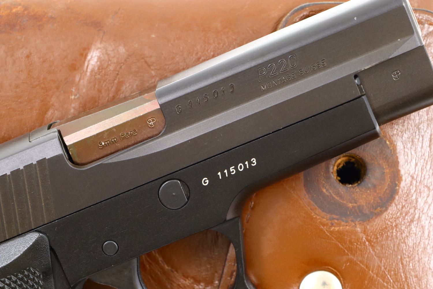 SIG Sauer, Early Production P220 Pistol, Swiss Assembled, G115013, FB01035 - Image 8