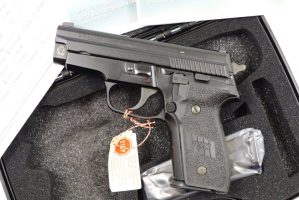 SIG Sauer, P229, Geneva Police, Test Target, Near NIB, AL13716, I-1233