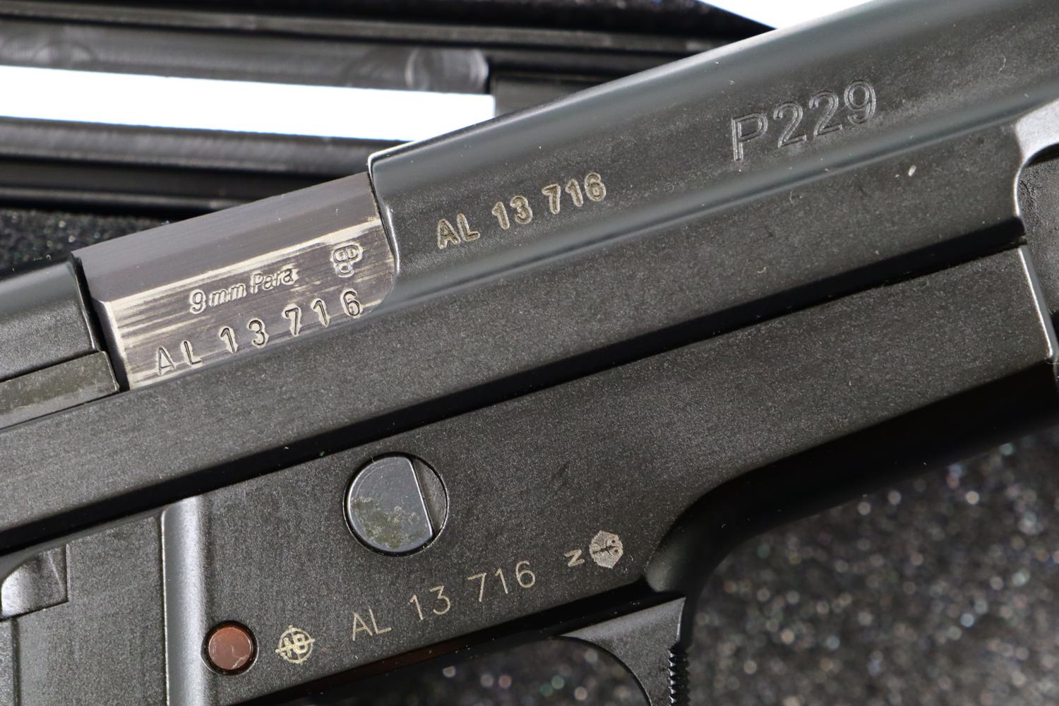 SIG Sauer, P229, Geneva Police, Test Target, Near NIB, AL13716, I-1233 - Image 3