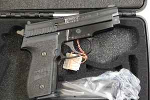 SIG Sauer, P229, Geneva Police, Test Target, Near NIB, AL13729, I-1227