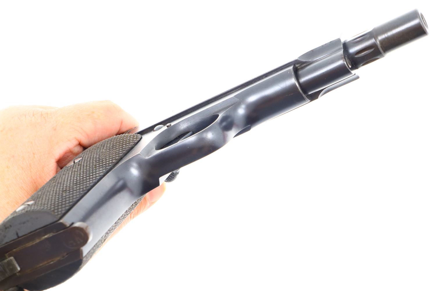 Scarce Spanish Alkartasuna Pistol, Eibar Type, Extended Barrel, FB01143 - Image 7