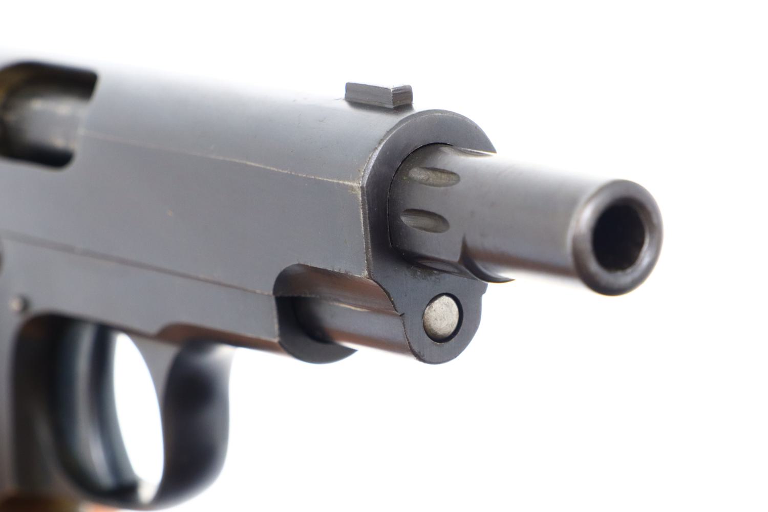 Scarce Spanish Alkartasuna Pistol, Eibar Type, Extended Barrel, FB01143 - Image 13