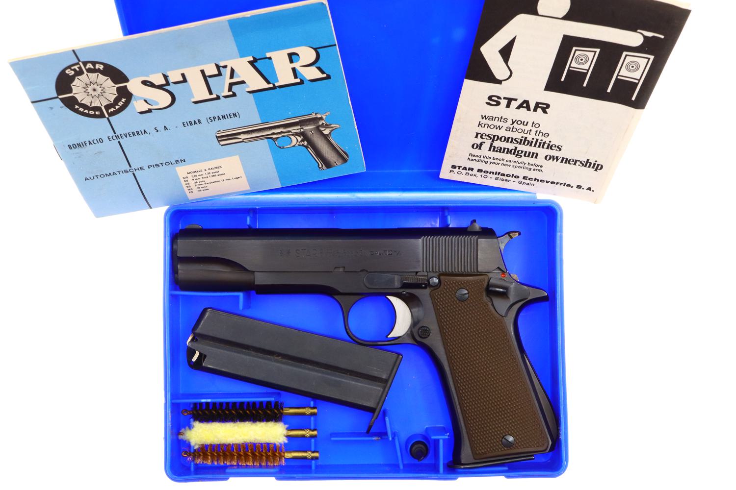 Extremely Scarce, Star MMS, Spanish Pistol, near NIB, 1752419, FB00003