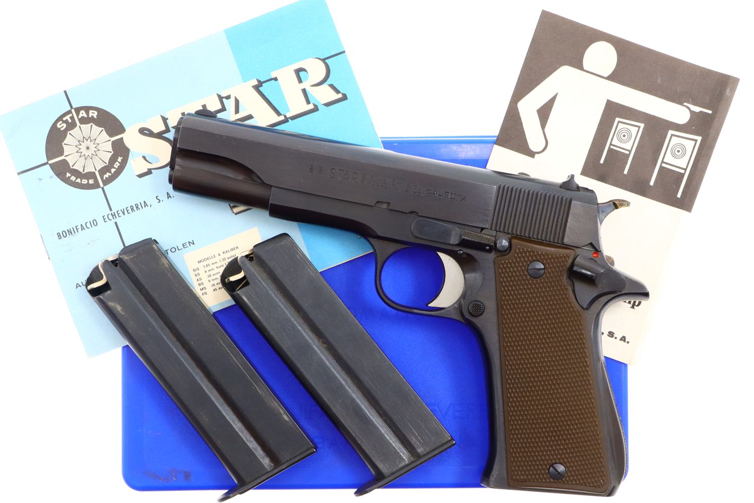 Extremely Scarce, Star MMS, Spanish Pistol, near NIB, 1752419, FB00003 - Image 2