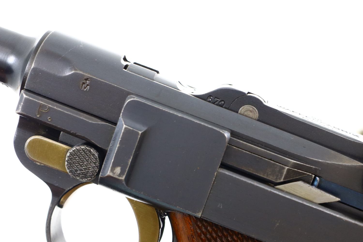 W&F Bern 1924, Swiss Military Luger, with Holster, 24670, FB00045 - Image 5