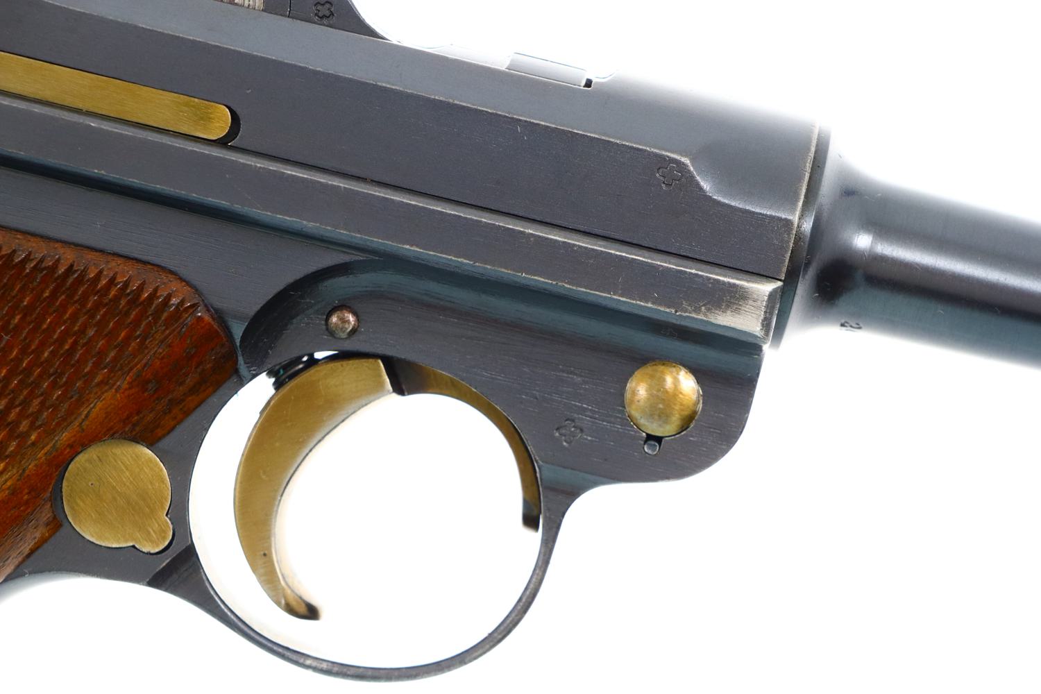 W&F Bern 1924, Swiss Military Luger, with Holster, 24670, FB00045 - Image 6