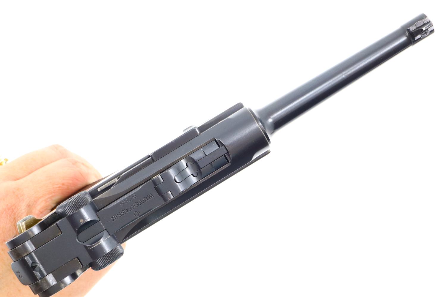 W&F Bern 1924, Swiss Military Luger, with Holster, 24670, FB00045 - Image 9