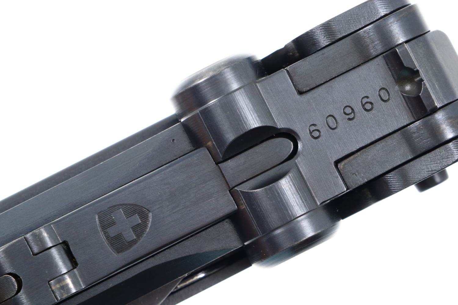Gorgeous Bern, 1929, Swiss Military Luger Pistol, 60960, FB01027 - Image 8