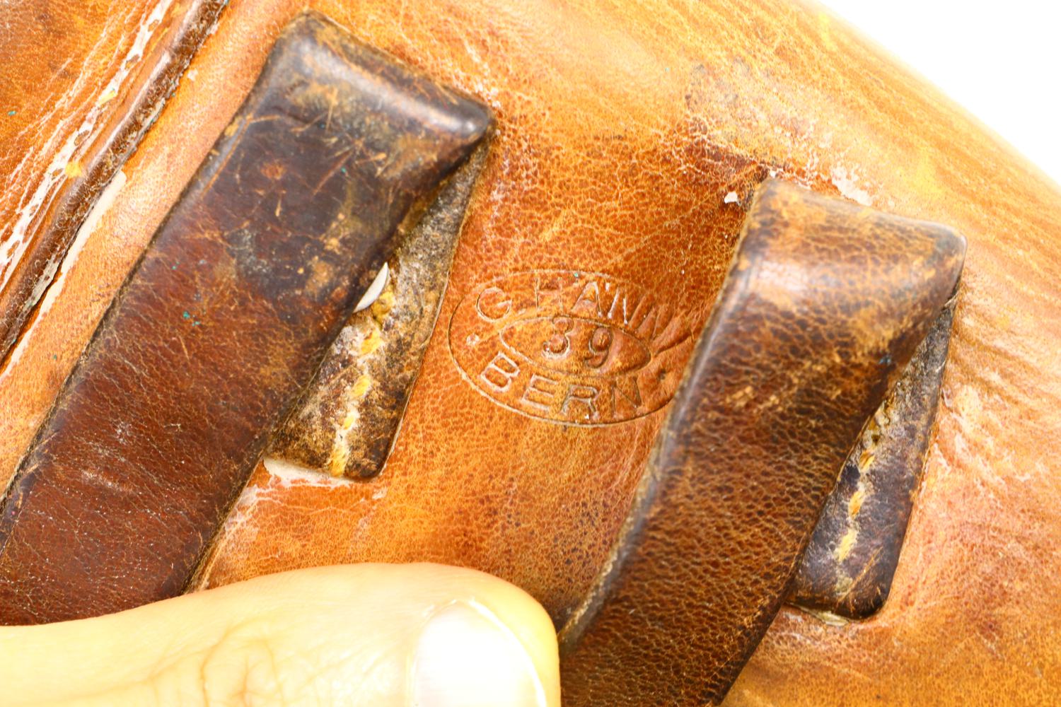 Bern, 1929 Luger Pistol, Swiss Military Red Grip, Rig, 56531, FB01042 - Image 4