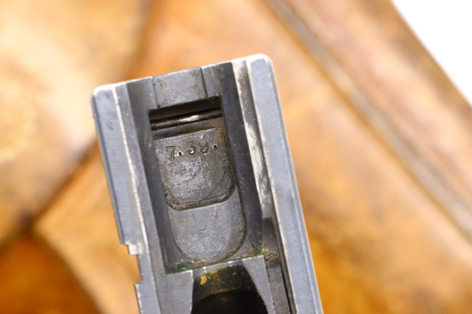 Bern, 1929 Luger Pistol, Swiss Military Red Grip, Rig, 56531, FB01042 - Image 7