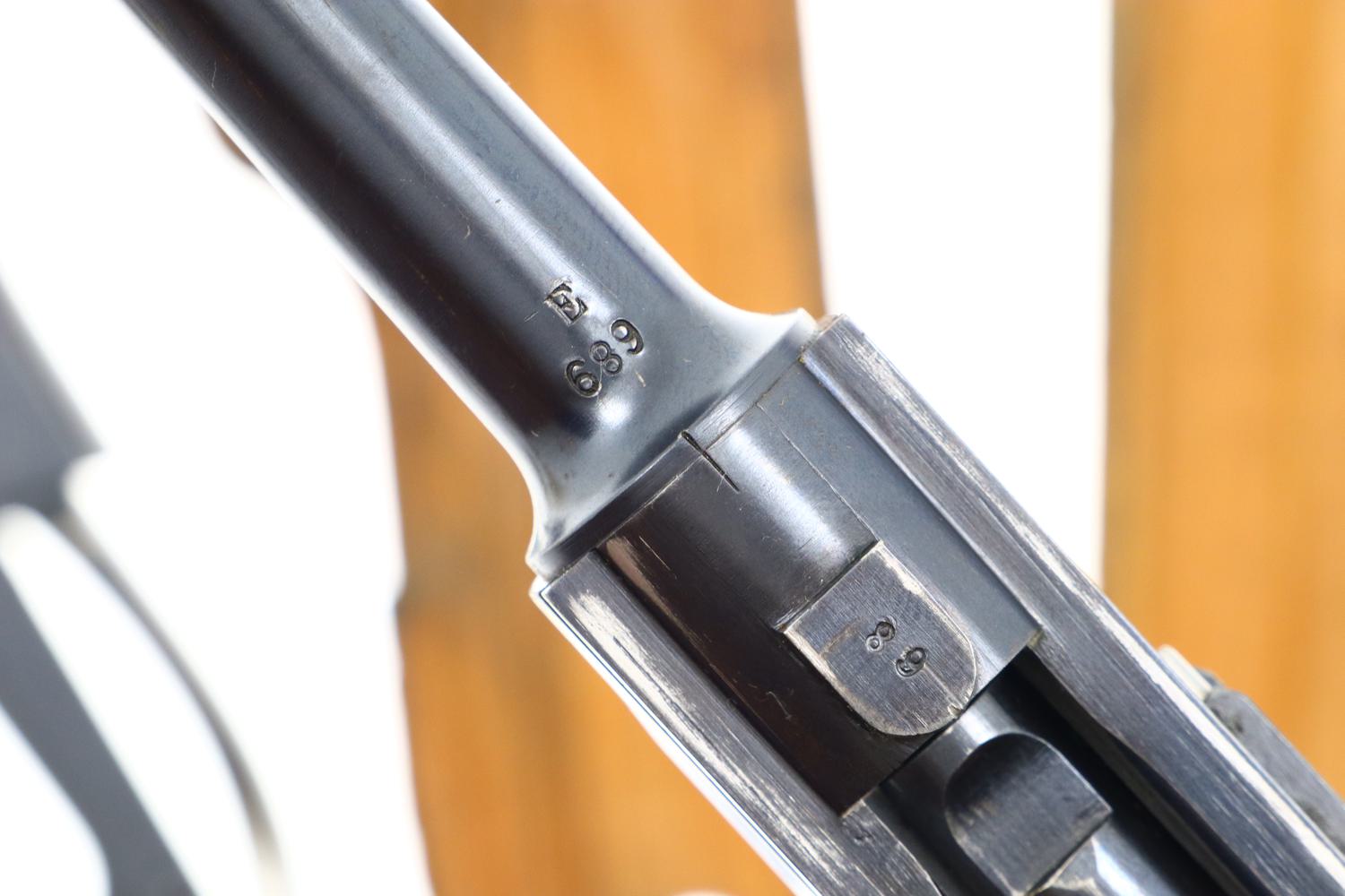 DWM E Prefix 1900 Swiss Military Contract Luger, E689, A-771 - Image 10