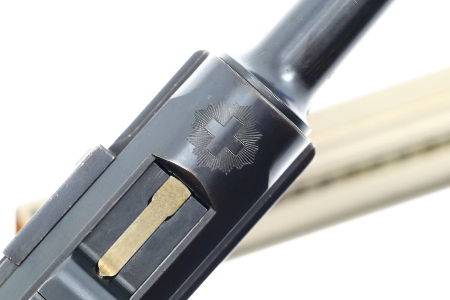 DWM E Prefix 1900 Swiss Military Contract Luger, E689, A-771 - Image 15