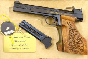 AS NEW Hammerli 208, 125 Year Commemorative, Cased, JP0478, FB01004
