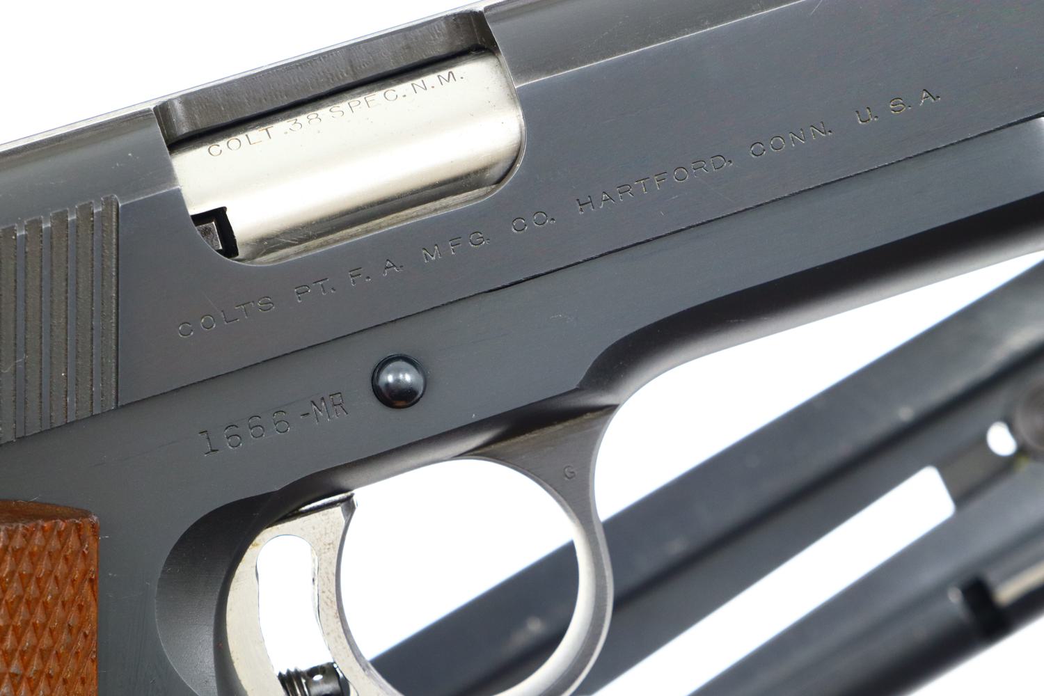 Early Colt National Match Mid-Range, 1666-MR, FB01101 - Image 3