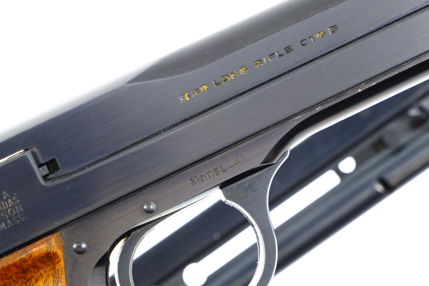 Gorgeous, Early S&W 41, Target Pistol, 45995, FB01097 - Image 3