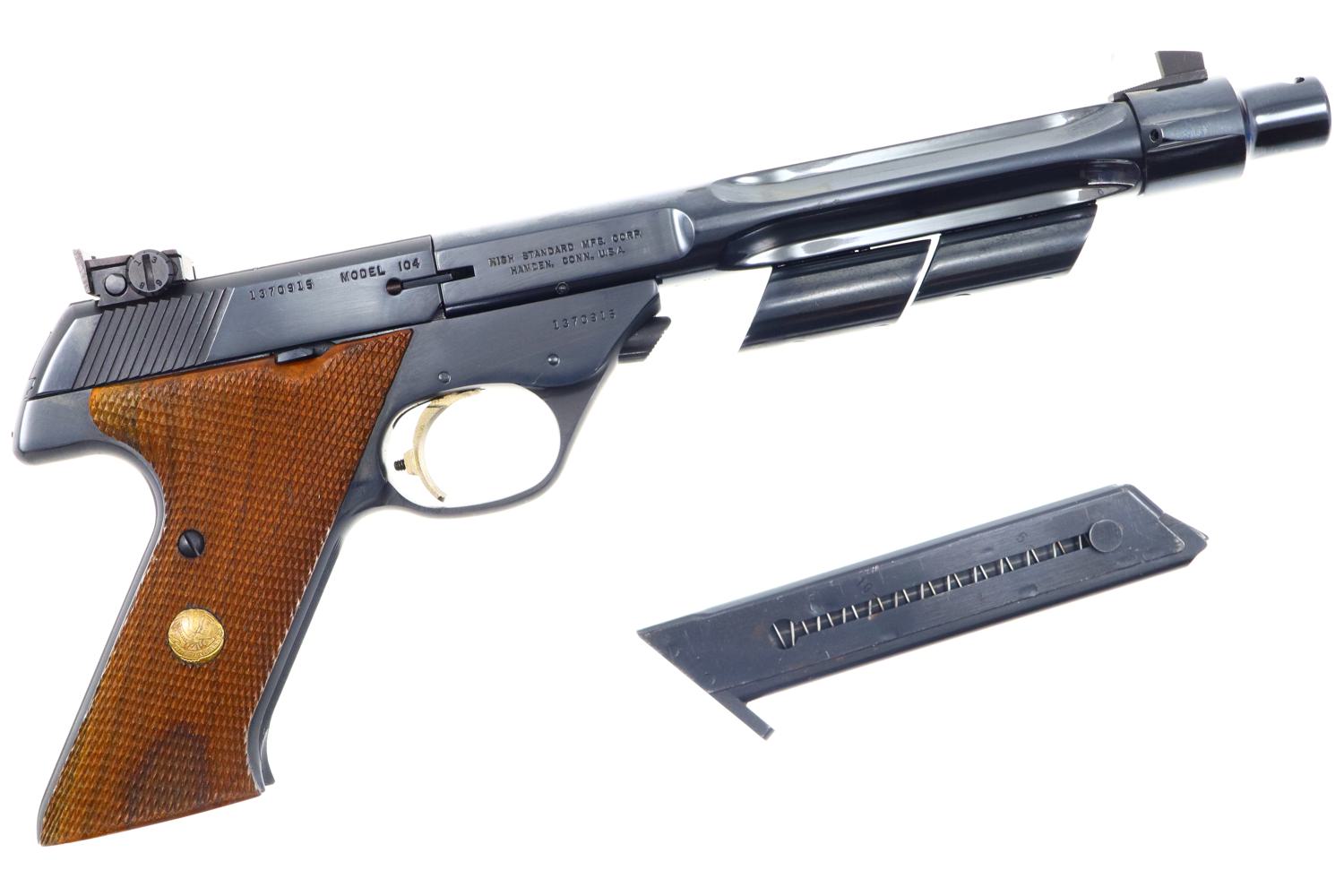 Gorgeous High Standard 104 Supermatic Trophy with Weights, 1370915, FB01146 - Image 2