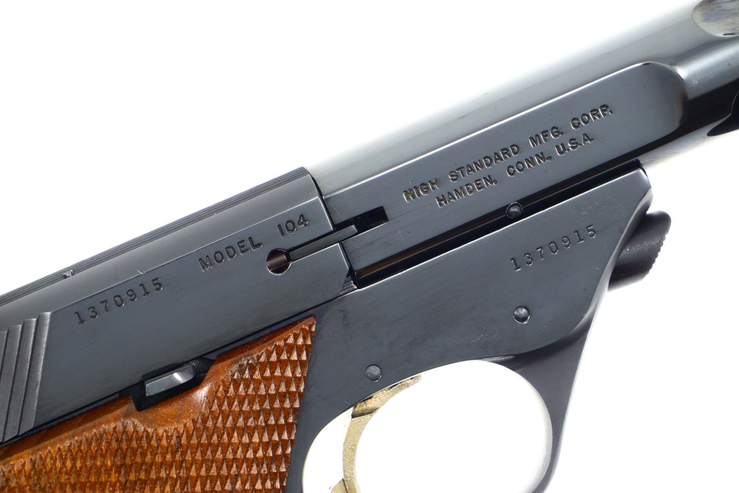 Gorgeous High Standard 104 Supermatic Trophy with Weights, 1370915, FB01146 - Image 4