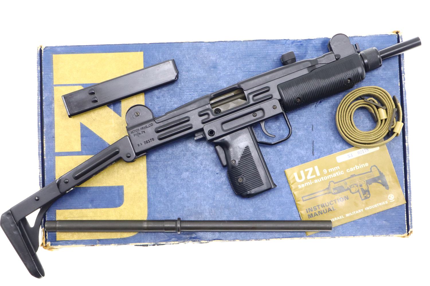 IMI Action Arms, Uzi A, Model A, Near NIB, SA02178, FB01071