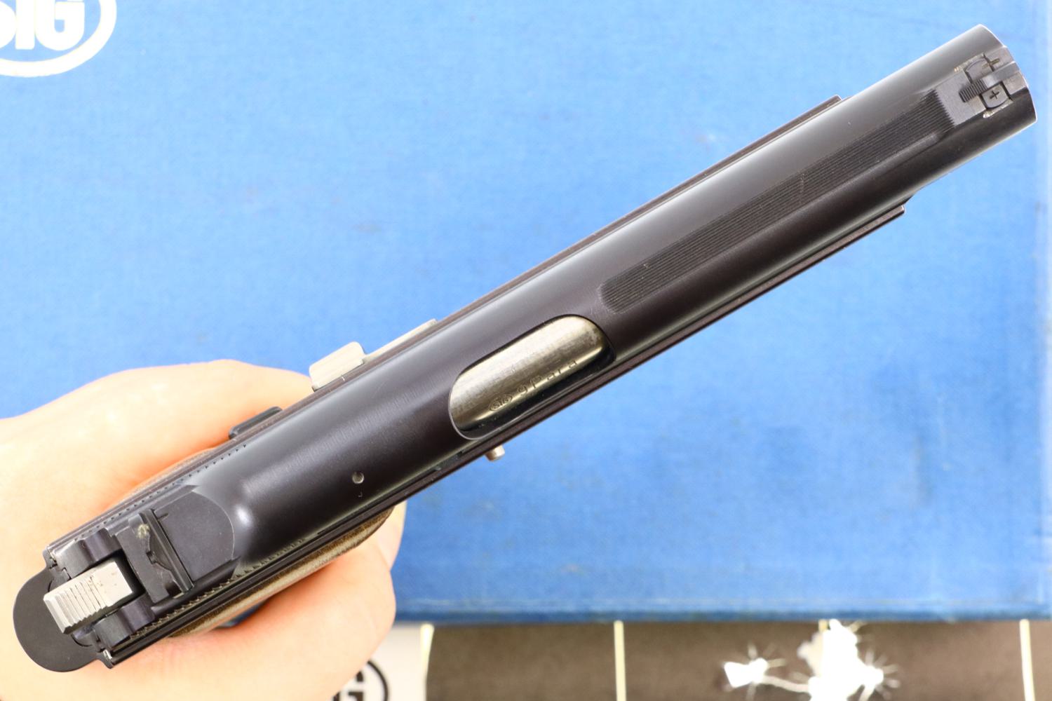 SIG P210-6, Swiss Pistol, 9mmP, Boxed with Test Target, P85533, FB01017 - Image 4