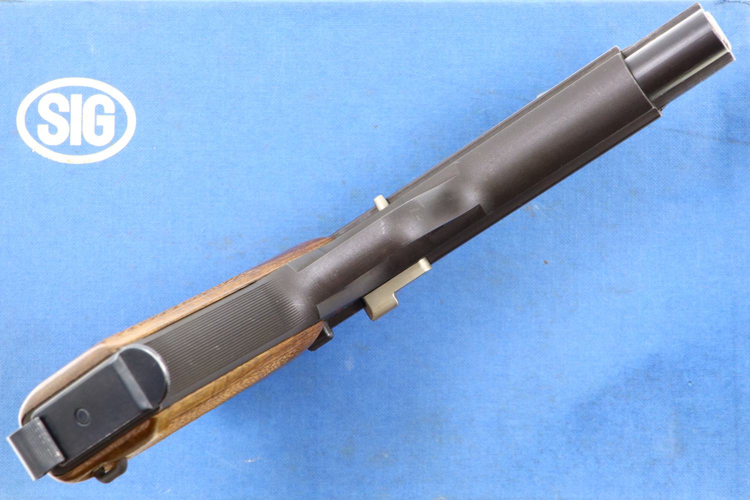 SIG P210-6, Swiss Pistol, 9mmP, Boxed with Test Target, P85533, FB01017 - Image 5