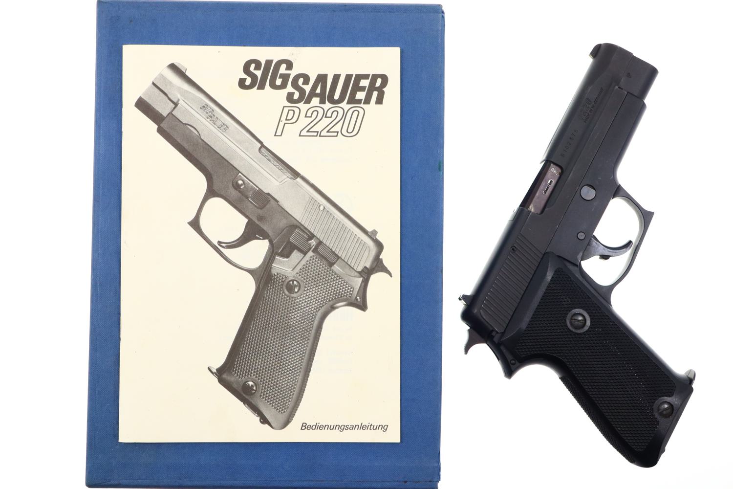 SIG Sauer P220, German Pistol, Boxed, G102576, FB01008 - Image 12