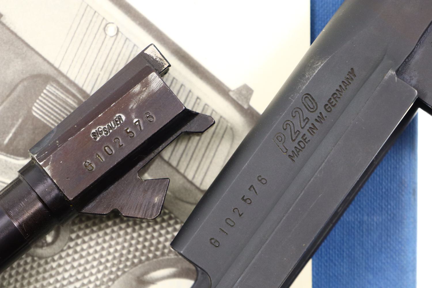 SIG Sauer P220, German Pistol, Boxed, G102576, FB01008 - Image 13