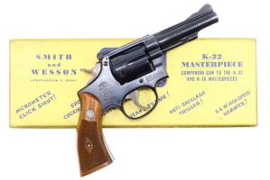 Smith & Wesson, S&W, K22 Masterpiece, 5 Screw, Boxed, K135536, FB01080