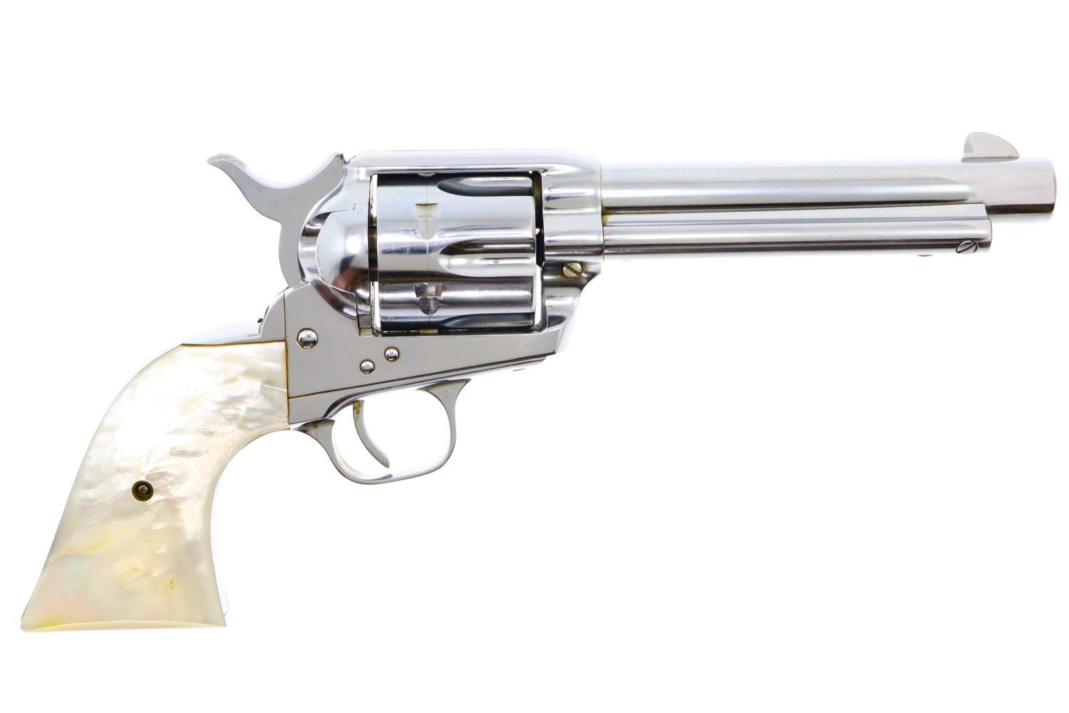 Stunning Colt, SA Army, Nickled, Mother Of Pearl Grips, 7582SA, FB01098 - Image 2