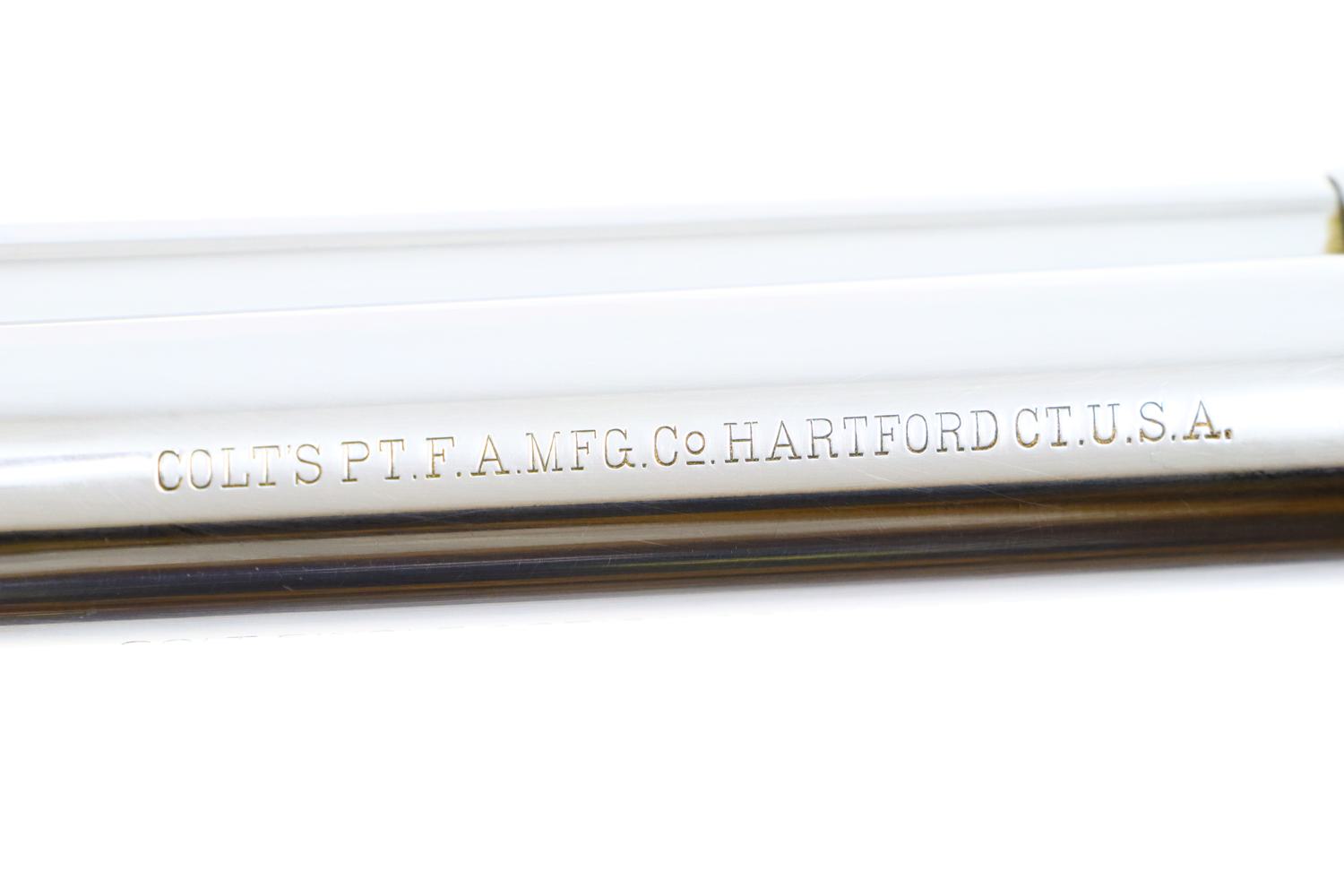 Stunning Colt, SA Army, Nickled, Mother Of Pearl Grips, 7582SA, FB01098 - Image 12