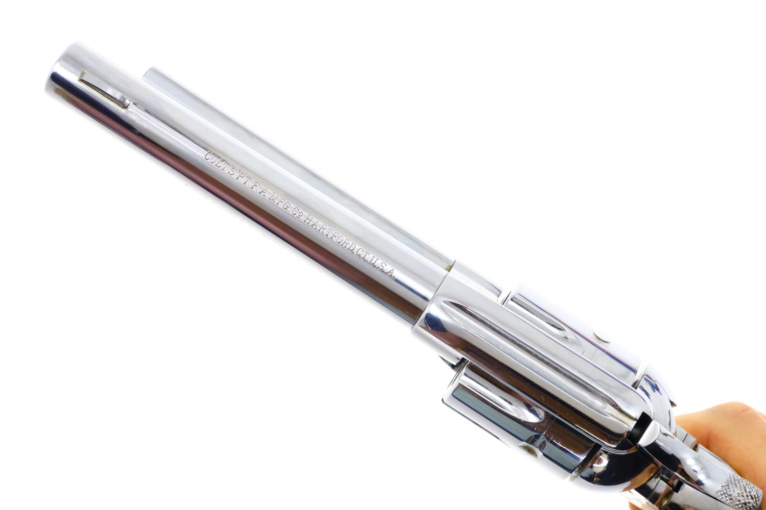 Stunning Colt, SA Army, Nickled, Mother Of Pearl Grips, 7582SA, FB01098 - Image 14