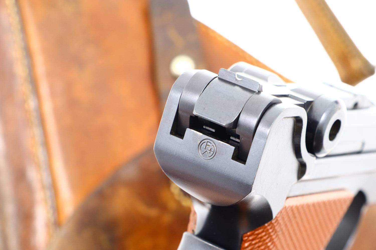 Wonderful Bern 1929 Red Grip Luger, Swiss Military, Holster, 54237, FB00907 - Image 3