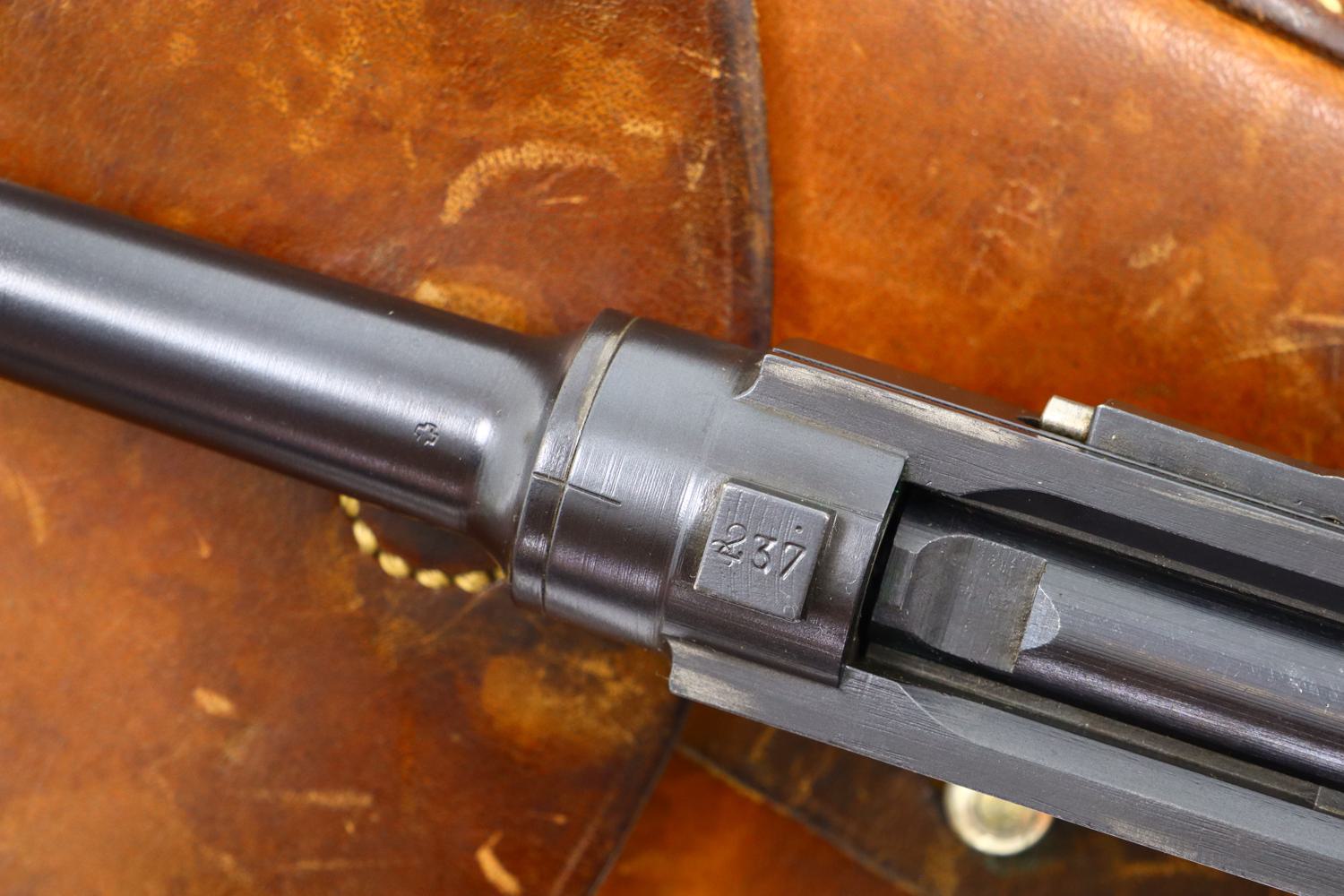 Wonderful Bern 1929 Red Grip Luger, Swiss Military, Holster, 54237, FB00907 - Image 5