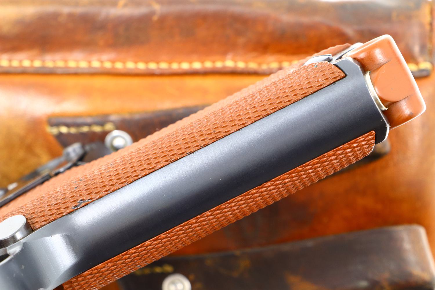 Wonderful Bern 1929 Red Grip Luger, Swiss Military, Holster, 54237, FB00907 - Image 12