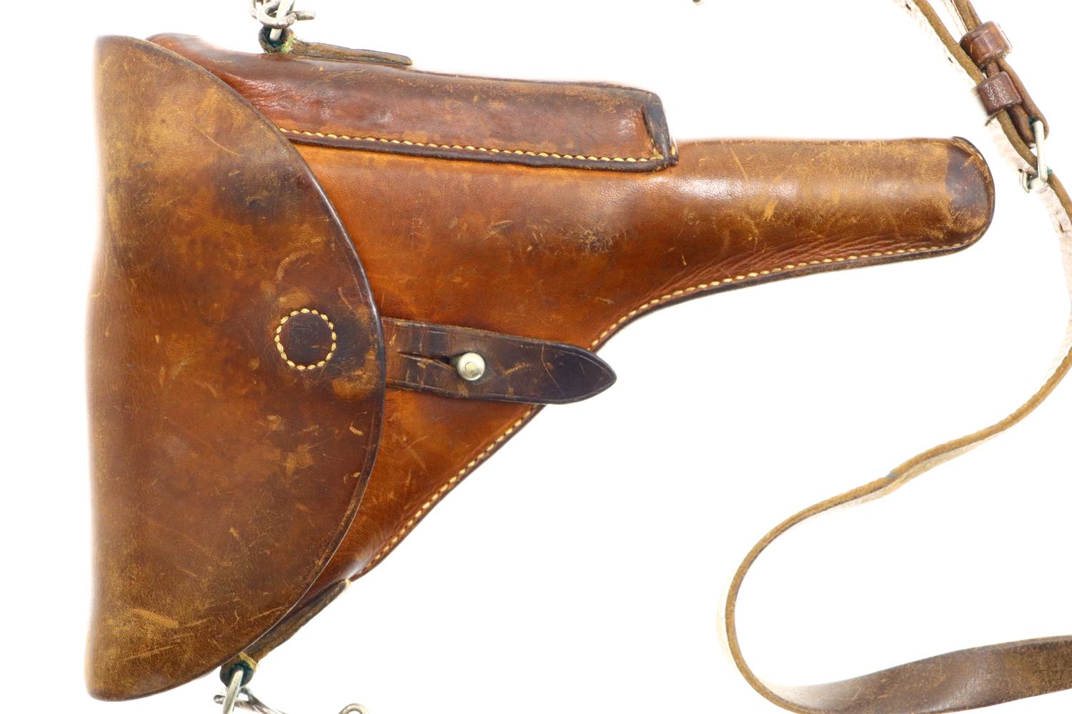 Wonderful Bern 1929 Red Grip Luger, Swiss Military, Holster, 54237, FB00907 - Image 14