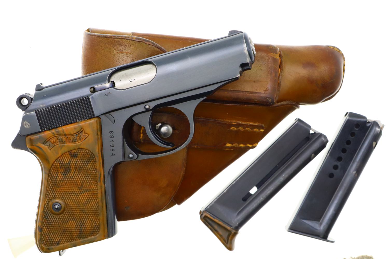 Rare Prewar Walther PPK, Cal 22, Rig, 881984, FB01149
