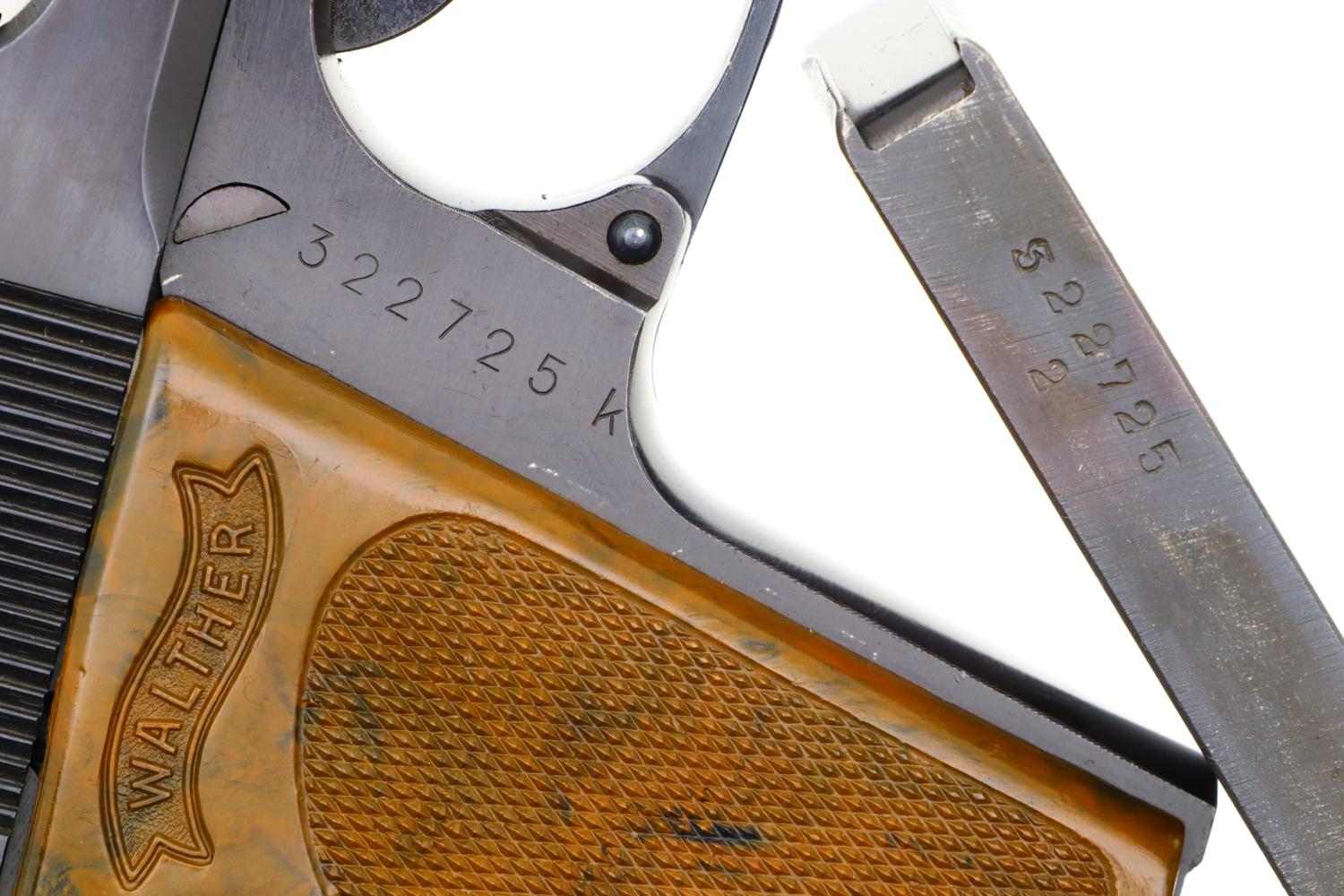 Walther, PPK WWII Police Eagle/C, Matching Magazine, 322725k, FB01148 - Image 5