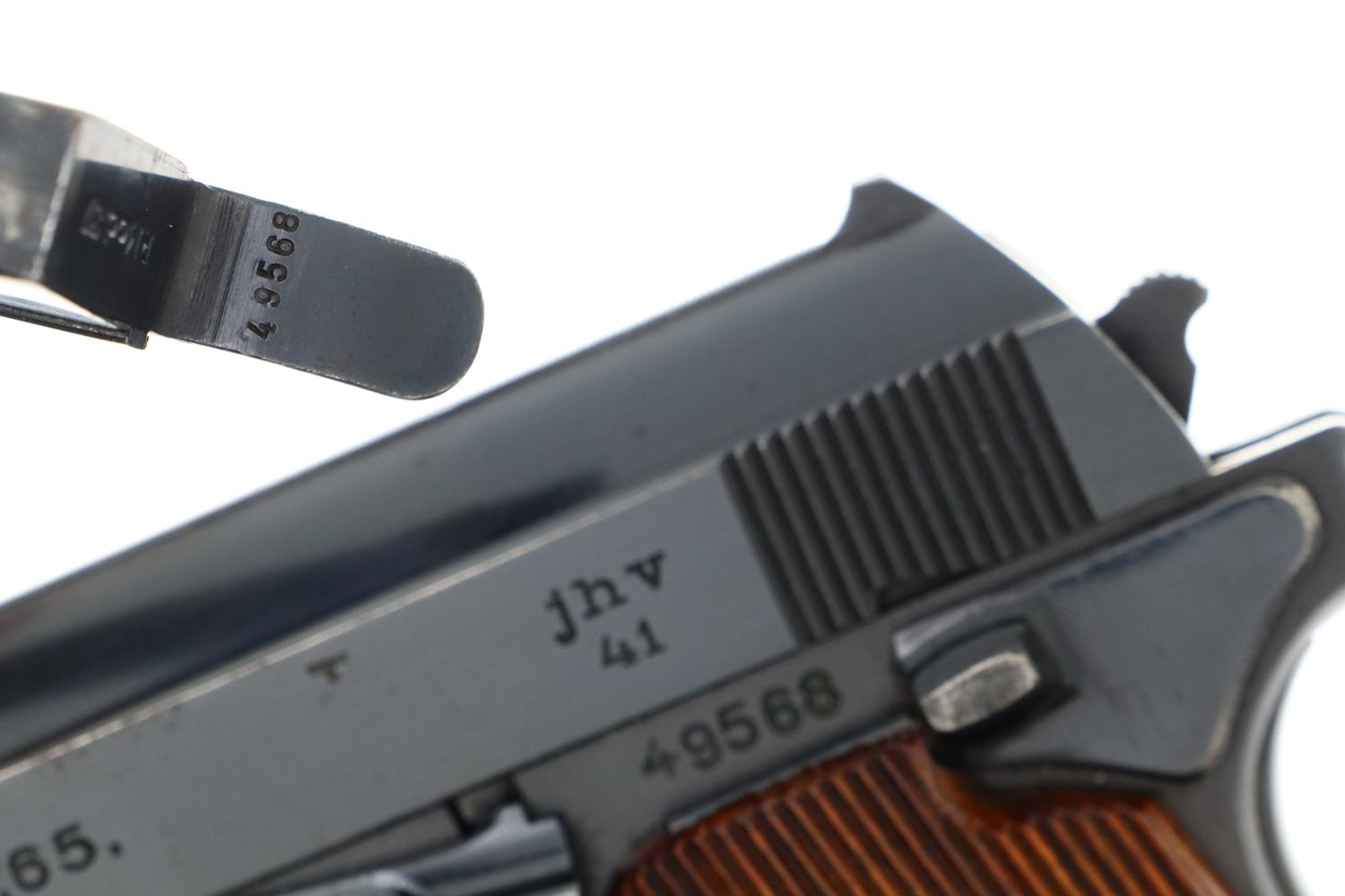 All Matching Femaru Model 37, German WWII Army, 1941 Date, 49568, FB01195 - Image 6