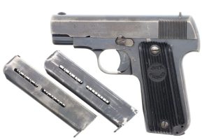 French Unique, Model 17, WWII German Issue, Matching, 55190, FB01212