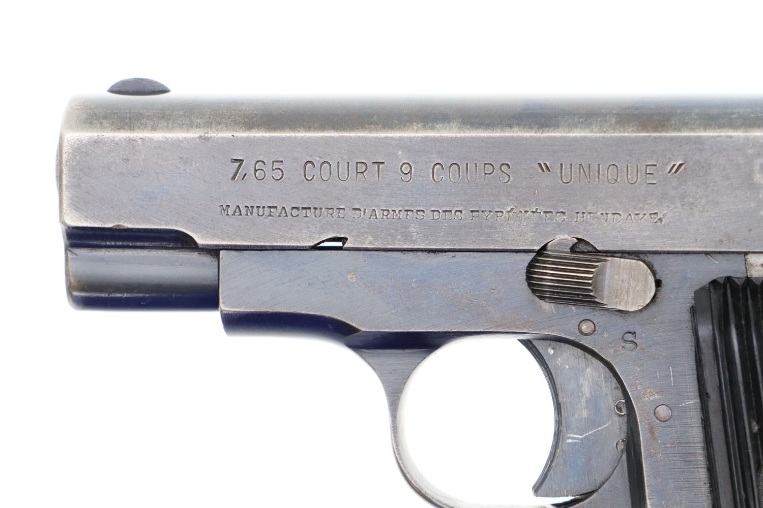 French Unique, Model 17, WWII German Issue, Matching, 55190, FB01212 - Image 9