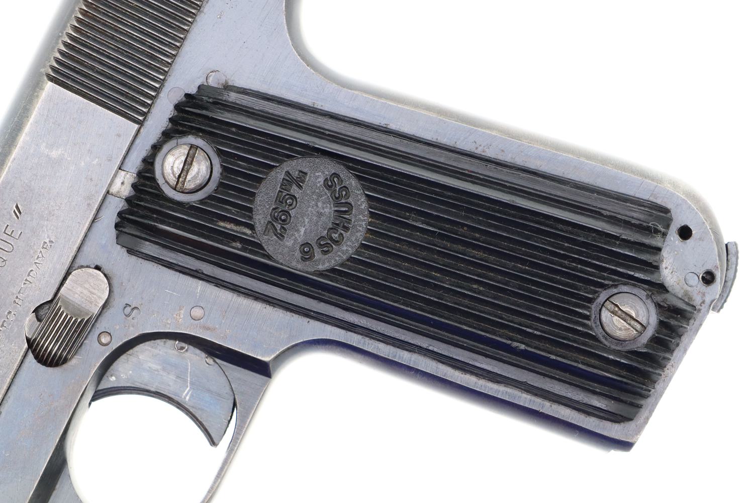 French Unique, Model 17, WWII German Issue, Matching, 55190, FB01212 - Image 10