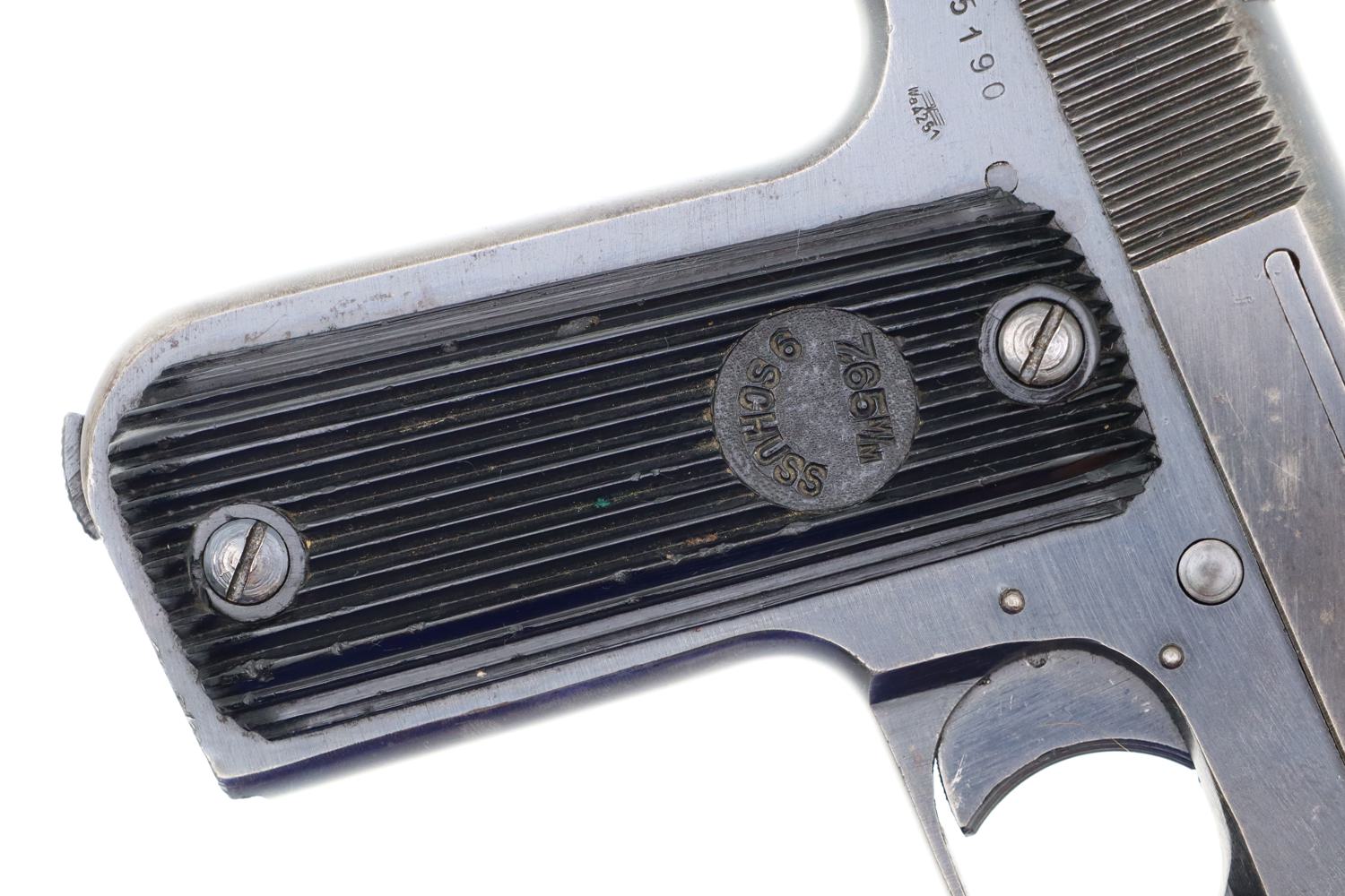 French Unique, Model 17, WWII German Issue, Matching, 55190, FB01212 - Image 11