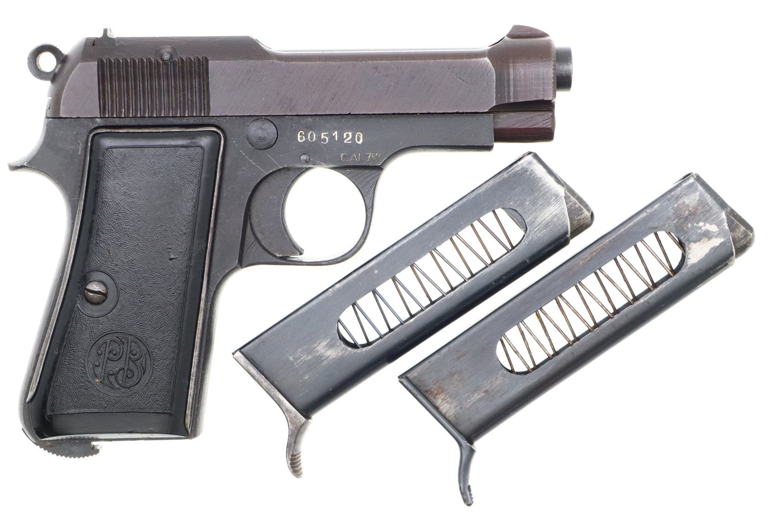 Gorgeous Beretta, 1935, Blank Slide, Late WWII, Military, 605120, FB01177